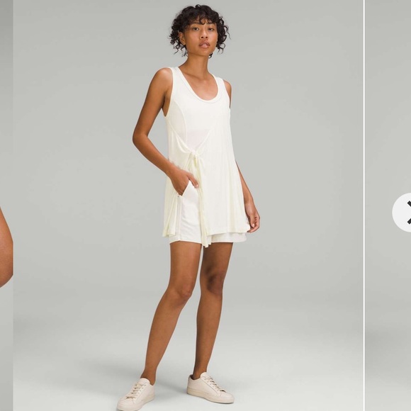 lululemon athletica Pants - Lululemon | Modal Wrap Romper 4” Size 6 Lemon Sorbet